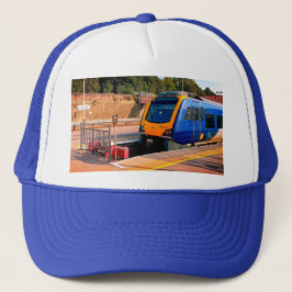 Blauer und gelber Zug , Sheffield Truckerkappe
