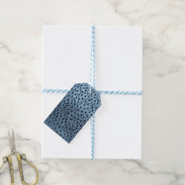 Blauer und Schwarzer Fisch Geschenkanhänger