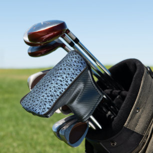 Blauer und Schwarzer Fisch Golf Headcover