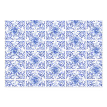 Blauer und weißer Blumenkohl mit Birnen