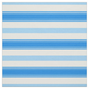 Blauer und weißer Streifen Stoff