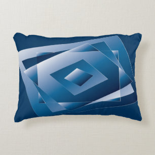 blauer Verlauf 1 Dekokissen