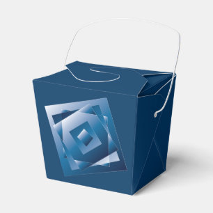blauer Verlauf 1 Geschenkschachtel