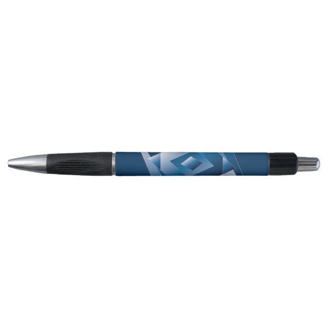 blauer Verlauf 1 Kugelschreiber (Vorderseite)