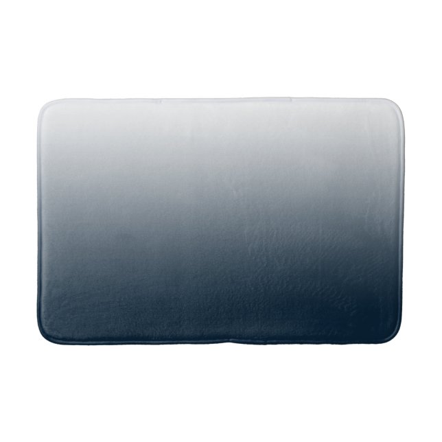 Blauer Verlauf Badematte (Vorderseite)