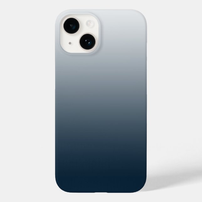 Blauer Verlauf Case-Mate iPhone 14 Hülle (Rückseite)