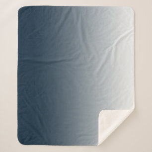 Blauer Verlauf Sherpadecke
