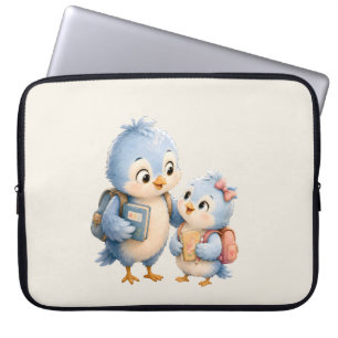 Blauer Vogel Laptop-Hülle Organizer Laptopschutzhülle
