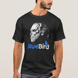 Blauer Vogel T-Shirt