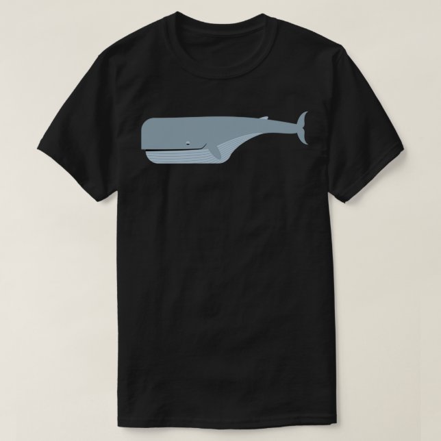 Blauer Wal 54 2 T-Shirt (Design vorne)