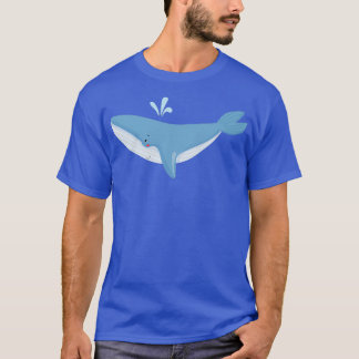 Blauer Wal 75 1 T-Shirt