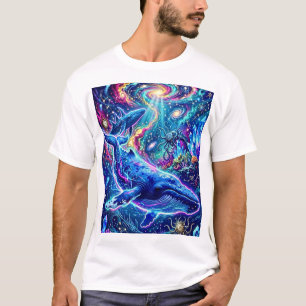 Blauer Wal Himmels-Symphonie: Der kosmische Abgrun T-Shirt