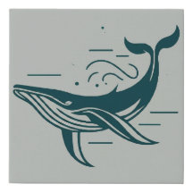 Blauer Wal Schwimmbild