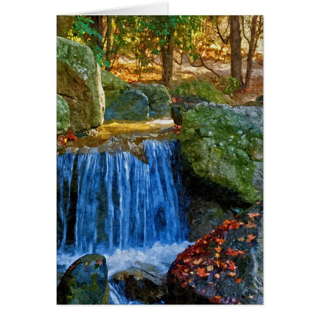 Blauer Wasserlauf (Vorne)