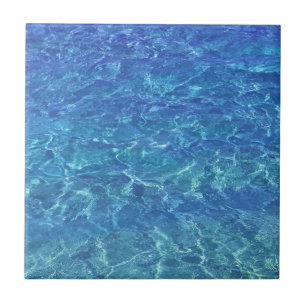 Blauer Wasserstrand Ozean Meer Pool Dekoration Ges Fliese