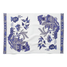 Blauer Weide-China-Entwurf