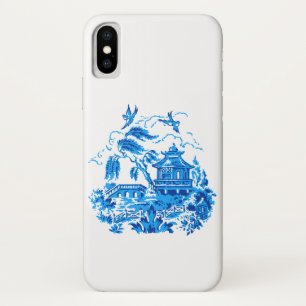 Blauer Weide-China-Entwurfs-Zellen-Telefon-Kasten Case-Mate iPhone Hülle