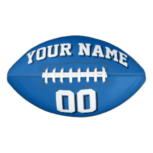 BLAUER WEISS UND SCHWARZ FOOTBALL
