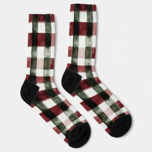 Blauer weißer Chic Socken