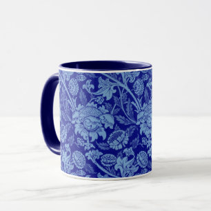 Blauer Wey von William Morris Tasse