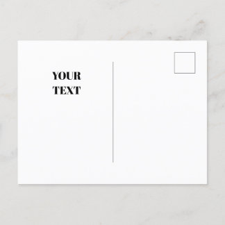 Blauer Winter mit Deeers Postkarte