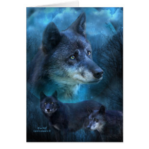 Blauer Wolf ArtCard