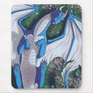 Blauer Wyvern Mousepad