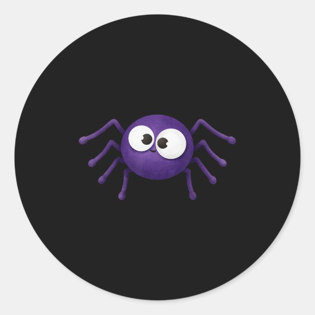 Blauer Y Sder Halloween  Runder Aufkleber (Vorderseite)