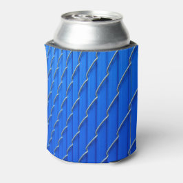 Blauer Zaun Dosenkühler