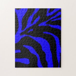 Blauer Zebrastreifen