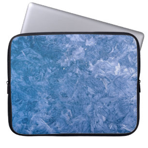 Blaues abstraktes Bild Laptopschutzhülle