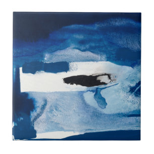 Blaues Amore II Fliese