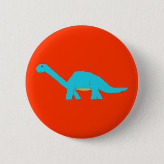 Blaues apatosaurus-Button Button