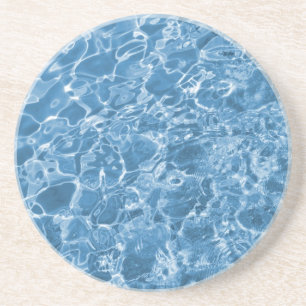blaues Aquamarin Untersetzer