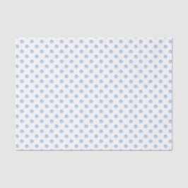 Blaues Aquarell-Blumenmuster Seidenpapier