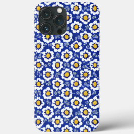 Blaues arabisches Muster Case-Mate iPhone Hülle