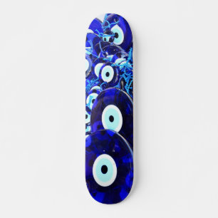 Blaues Augapfel Skateboard