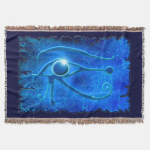 Blaues Auge des Horus, antike ägyptische Wadjet Ar Decke