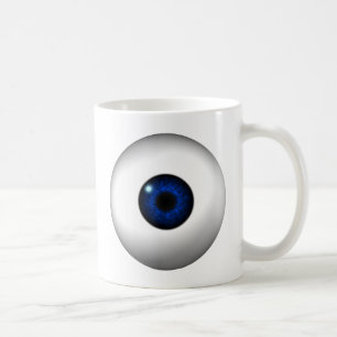 blaues Auge Kaffeetasse