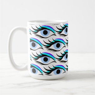 Blaues Auge Kaffeetasse
