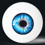 blaues Auge Tischtennisball<br><div class="desc">Funny und sehr coole Designs für besondere oder nur lässige Anlässe.</div>