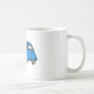 Blaues Auto (2CV) Kaffeetasse