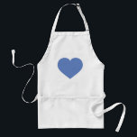 Blaues Baby Schürze<br><div class="desc">Maßgeschneiderte Baby Blue Herz Schürze. Klicken Sie auf "Anpassen!",  um das blauen Herz eines Babys zu vergrößern/neu zu positionieren,  die Hintergrundfarbe zu ändern und personalisiertes Bild oder Text hinzuzufügen. Wählen Sie Stil,  Größe und Farbe des Schriftartes aus.</div>