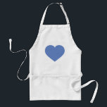 Blaues Baby Schürze<br><div class="desc">Maßgeschneiderte Baby Blue Herz Schürze. Klicken Sie auf "Anpassen!",  um das blauen Herz eines Babys zu vergrößern/neu zu positionieren,  die Hintergrundfarbe zu ändern und personalisiertes Bild oder Text hinzuzufügen. Wählen Sie Stil,  Größe und Farbe des Schriftartes aus.</div>
