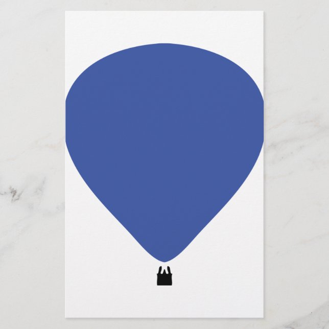 blaues Ballonsymbol (Vorderseite)
