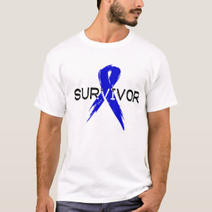 Blaues Band - Überlebender T-Shirt
