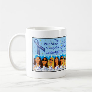 Blaues BandSisterhood Kaffeetasse