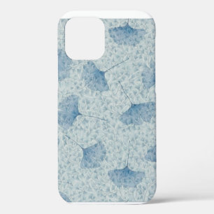 Blaues Blätter-Muster-Design Case-Mate iPhone Hülle