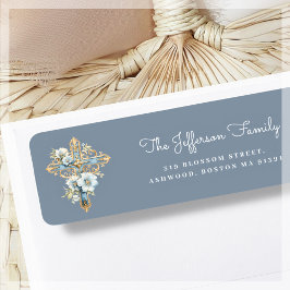 Blaues Blumenkreuz | Rücksendeadresse