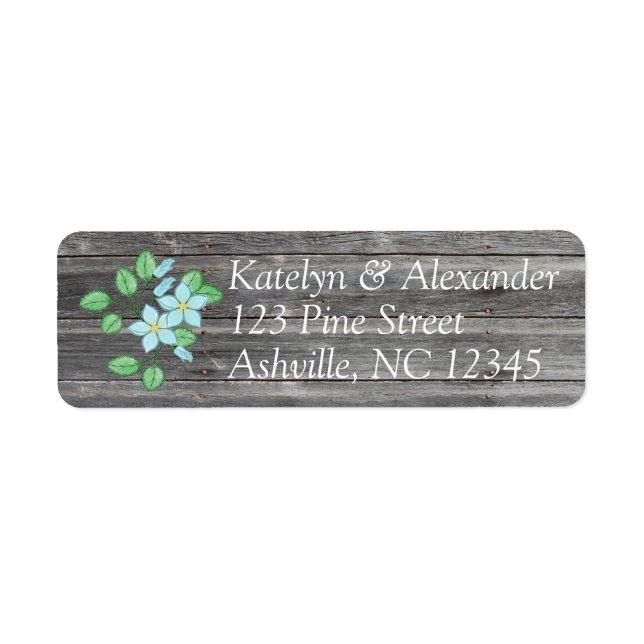 Blaues Blumenland (Vorne)